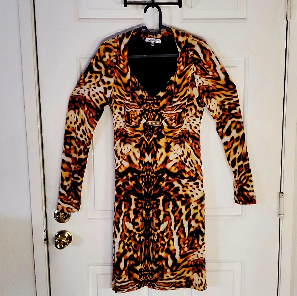 JENNIFER  LOPEZ Drees animal print  size M